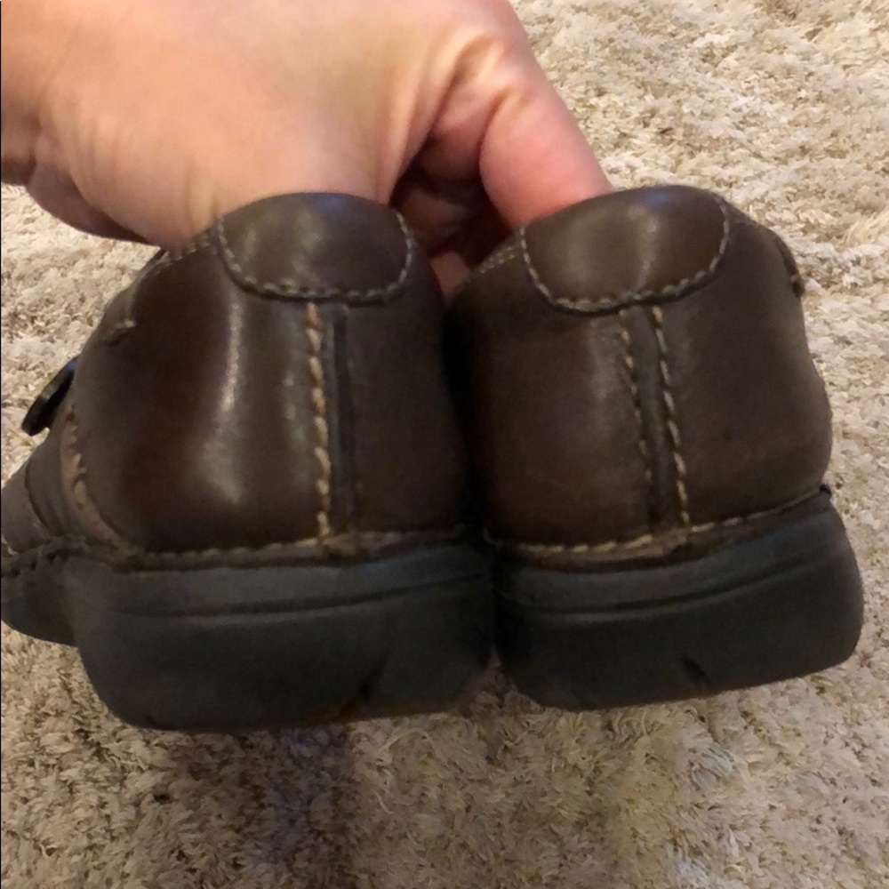 Clarks Unstructured Un.Loop Brown Leather Shoe - image 3